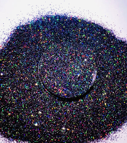 Glitter - Black Galaxy