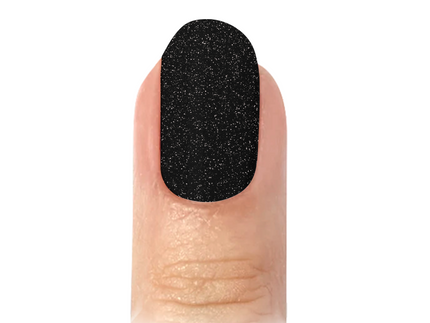 Black Glitter Nail Sticker Final Sale